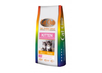 Cat Club Super Premium Alimento per gattini con pollo da kg 12